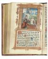 CATHOLIC LITURGY.  Hore beate marie virginis secu[n]dum usum Romanum.  Printed on vellum.  Calendar dated 1529-45